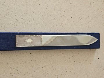 Couteau à papier - Argent 800, Antiek en Kunst