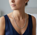 Zonder minimumprijs - Halsketting Zilver, Handtassen en Accessoires, Kettingen, Nieuw