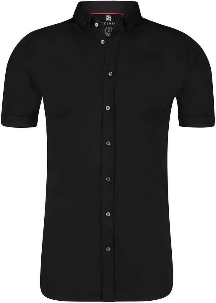 Desoto Hemd Korte Mouw Zwart 081 maat M Heren, Vêtements | Hommes, Vêtements de marque | Chemises, Envoi