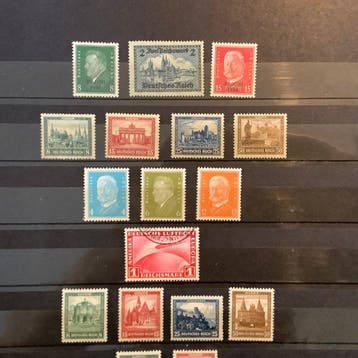 Empire allemand 1930/1932 - Émissions complètes sur des