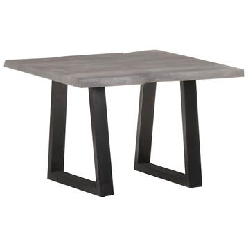 vidaXL Salontafel met natuurlijke randen 60x60x40 cm, Huis en Inrichting, Tafels | Bijzettafels, Verzenden, Nieuw