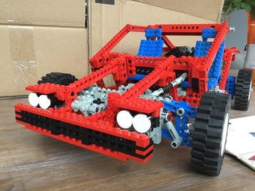 Lego Set - 8865 - Technic - Test car 8865, Nieuw