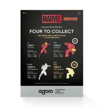 Niue. 2026 – Marvel – Blind Box – Iron Man – 1/2 oz Silver