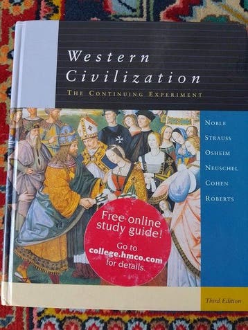Western Civilization 9780618102082 Thomas F. X. Noble, Verzenden, Gelezen, Thomas F. X. Noble