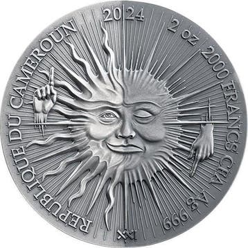 Kameroen. 2000 Francs 2024 Werewolf - Dual Essence 2 oz