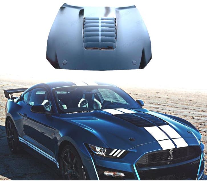 CAPOT FORD MUSTANG 18-22 LOOK GT500, Autos : Pièces & Accessoires, Carrosserie & Tôlerie, Envoi