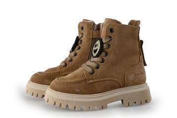 Nubikk Veterboots Meisjes in maat 26 Cognac, Kinderen en Baby's, Kinderkleding | Schoenen en Sokken, Verzenden, Jongen of Meisje