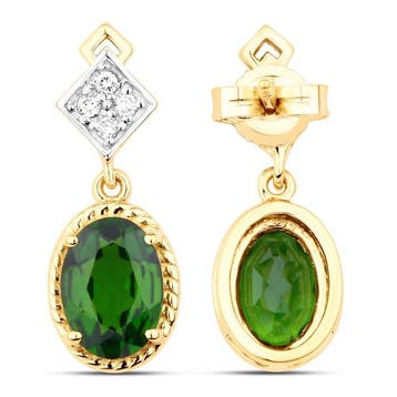 Zonder minimumprijs - Oorbellen - 14 karaat Geel goud -, Bijoux, Sacs & Beauté