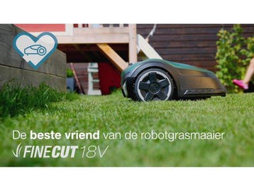 Gloria FineCut 18V - Gazon- en kantenmaaier - Accu incl., Verzenden