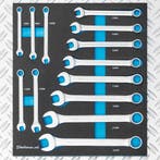 Datona Ring-steeksleutelset 13-delig in Pro softmodule -, Doe-het-zelf en Bouw, Gereedschap | Handgereedschap, Ophalen of Verzenden