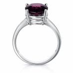 Ring - 18 karaat Witgoud - 4.20ct. tw. Toermalijn, Nieuw