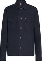 Tommy Hilfiger Overshirt Navy maat Maat 52/54 (L) Heren, Maat 52/54 (L), Tommy Hilfiger, Nieuw, Verzenden