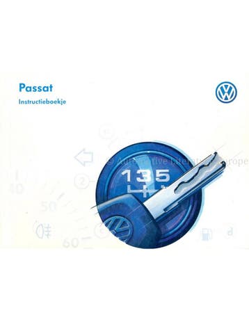 1997 VOLKSWAGEN PASSAT INSTRUCTIEBOEKJE NEDERLANDS, Auto diversen, Handleidingen en Instructieboekjes