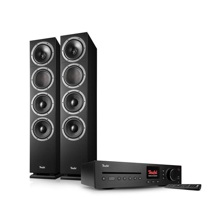 Teufel KOMBO 2 serie met luidsprekers, TV, Hi-fi & Vidéo, Chaîne Hi-fi