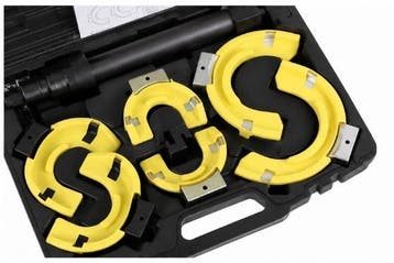 TM Professionele Veerspanner set 80 - 265 mm, 1050KG, Verzenden