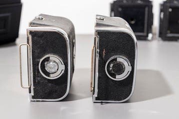 Kiev 4× Kiev 88 6x6 filmbacks / rolfilmcassettes – 120 film