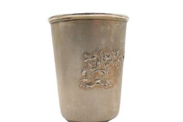 Beker - .833 zilver, Antiek en Kunst