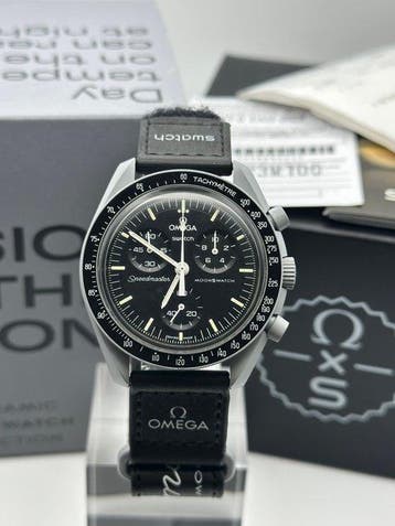 Omega x Swatch - MoonSwatch - Mission to the Moon - Sans, Handtassen en Accessoires, Nieuw