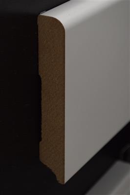 Oppio Witte folieplint Berlijn 15x70x2400mm, Doe-het-zelf en Bouw, Ophalen of Verzenden, Nieuw