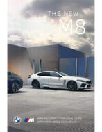 2022 BMW M8 GRAN COUPE BROCHURE FRANS, Nieuw