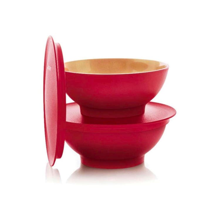 Tupperware 2 Allegra Kommen 275 ml Rood Goud, Maison & Meubles, Cuisine| Tupperware, Envoi