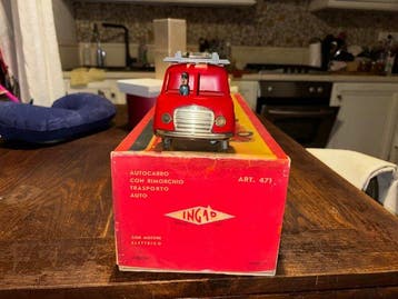 Ingap - Modelauto - Ingap Art. 471 autocarro con rimorchio