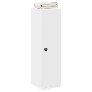 vidaXL Badkamerkast met rolhouder 20,5x22x72 cm wit, Verzenden, Nieuw