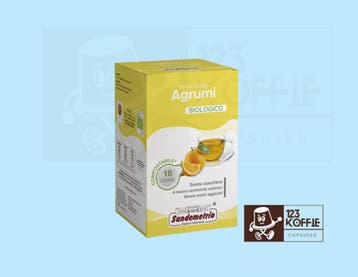 Sandemetrio Infuso agli Agrumi Bio ESE 44 mm Pads  | 18 x, Verzenden