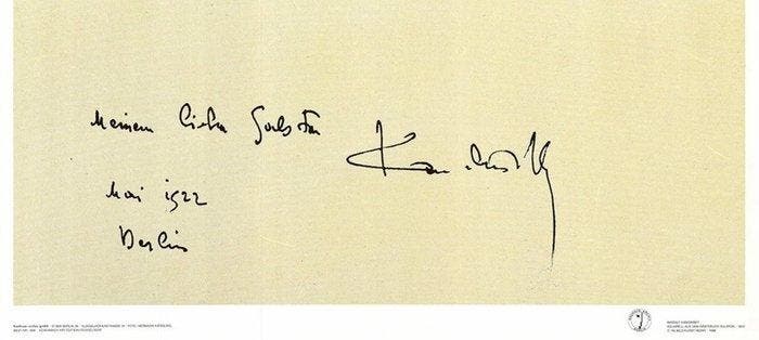 Bauhaus Archiv Berlin - Wassily Kandinsky - “Aus dem, Antiek en Kunst, Kunst | Tekeningen en Fotografie