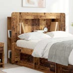 vidaXL Hoofdeinde Kast met opslag Oud hout Geconstrueerd, Verzenden
