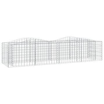 vidaXL Schanskorf gewelfd verhoogd 200x50x50 cm, Tuin en Terras, Verzenden, Nieuw