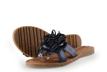 Lazamani Slippers in maat 40 Zwart, Slippers, Verzenden, Zwart, Lazamani