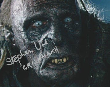 Lord of the Rings - Signed by Stephen Ure (Grishnakh)