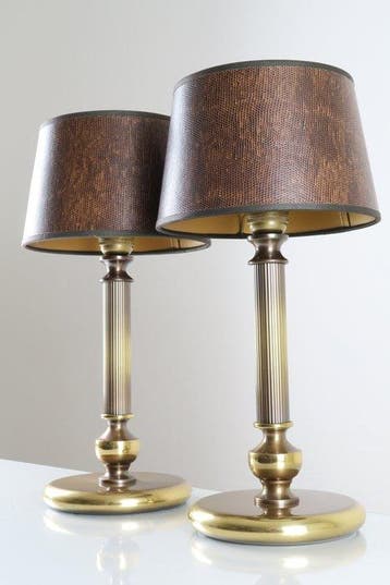 HERDA - Set Exclusieve Stijlvolle Tafellampen/Bureaulampen -, Maison & Meubles