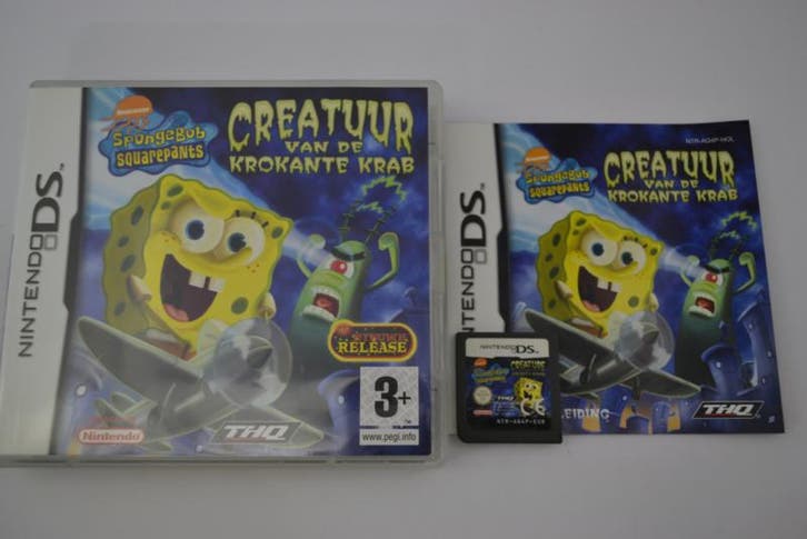 SpongeBob Squarepants - Creature van de Krokante Krab (DS, Games en Spelcomputers, Games | Nintendo DS