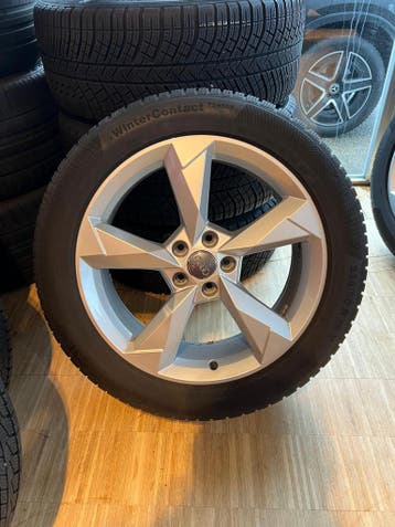 Audi Q3 - VW Tiguan - SEAT Tarraco 19 inch met winterbanden, Auto-onderdelen, 19 inch, Gebruikt, Banden en Velgen, Winterbanden