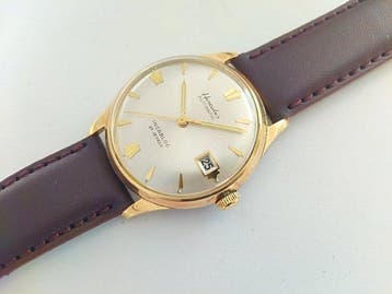 Hercules - Germany automatic (Henzi & Pfaff) gold plated, Nieuw