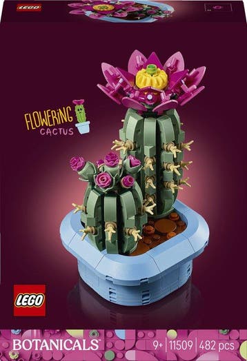 LEGO Botanicals Bloeiende Cactus - Planten Decoratie Set..., Verzenden, Nieuw