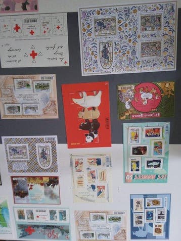 Frankrijk 2014/2016 - Lot postzegels, blokken/velletjes