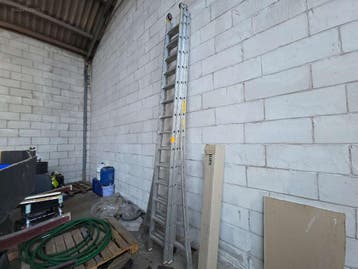 3-delige ladder ., Nieuw