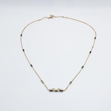 Gucci - Halsketting - 18 karaat Geel goud - 1.17ct. tw., Nieuw