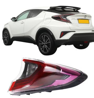 Achterlichten | geschikt voor Toyota | C-HR 2016-2023 | Clea, Auto-onderdelen, Verzenden, Nieuw, Toyota