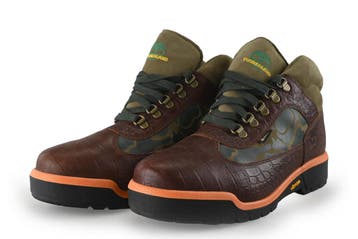 Timberland Veterboots in maat 44½ Bruin, Bruin, Verzenden, Timberland, Boots