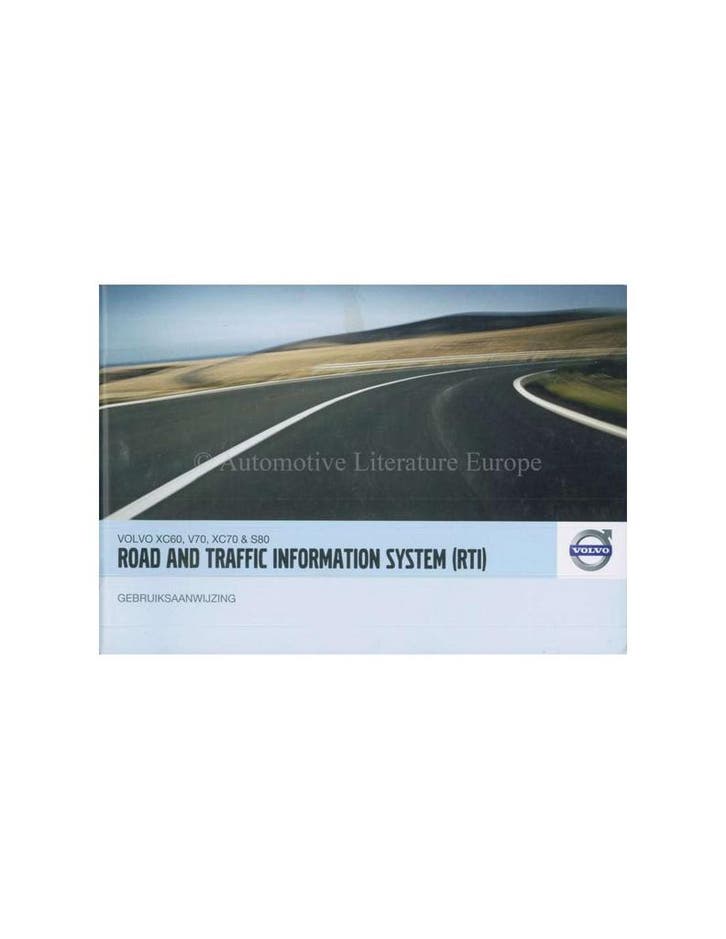 2008 VOLVO ROAD AND TRAFFIC INFORMATION SYSTEM HANDLEIDING.., Auto diversen, Handleidingen en Instructieboekjes, Ophalen of Verzenden