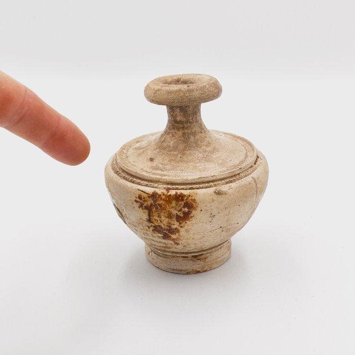 Oud-Chinees Geglazuurd keramiek Medicijnoliehouderpot - 100, Antiek en Kunst, Antiek | Overige Antiek