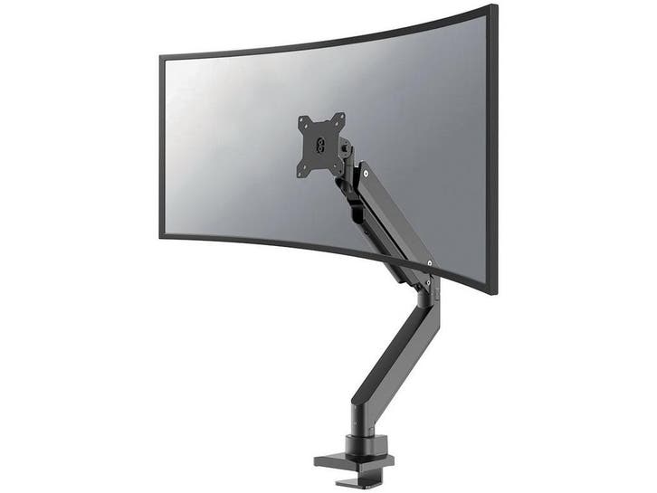 Neomounts NM-D775BLACKPLUS - Bureaumount - Curved monitorarm, Computers en Software, Monitoren, Zo goed als nieuw, Verzenden