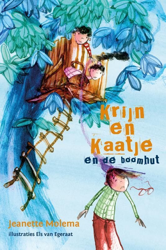 Krijn en Kaatje en de boomhut / Krijn en Kaatje / 1, Boeken, Kinderboeken | Jeugd | onder 10 jaar, Zo goed als nieuw, Verzenden