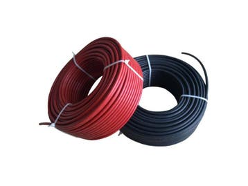 Dc solar kabel 5 meter rood, Nieuw