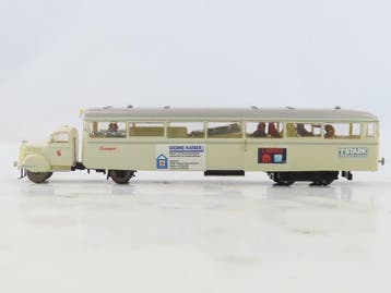 Brekina H0 - 64200 - Autorail (1) - Borgward Lt4 Railbus -