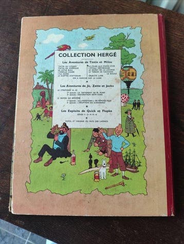 Tintin T17 - On a marché sur la lune (B11) - C - 1 Album -, Nieuw